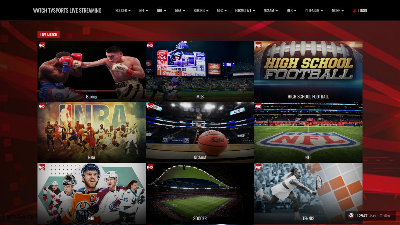 | WATCH TVSPORTS Live Streaming